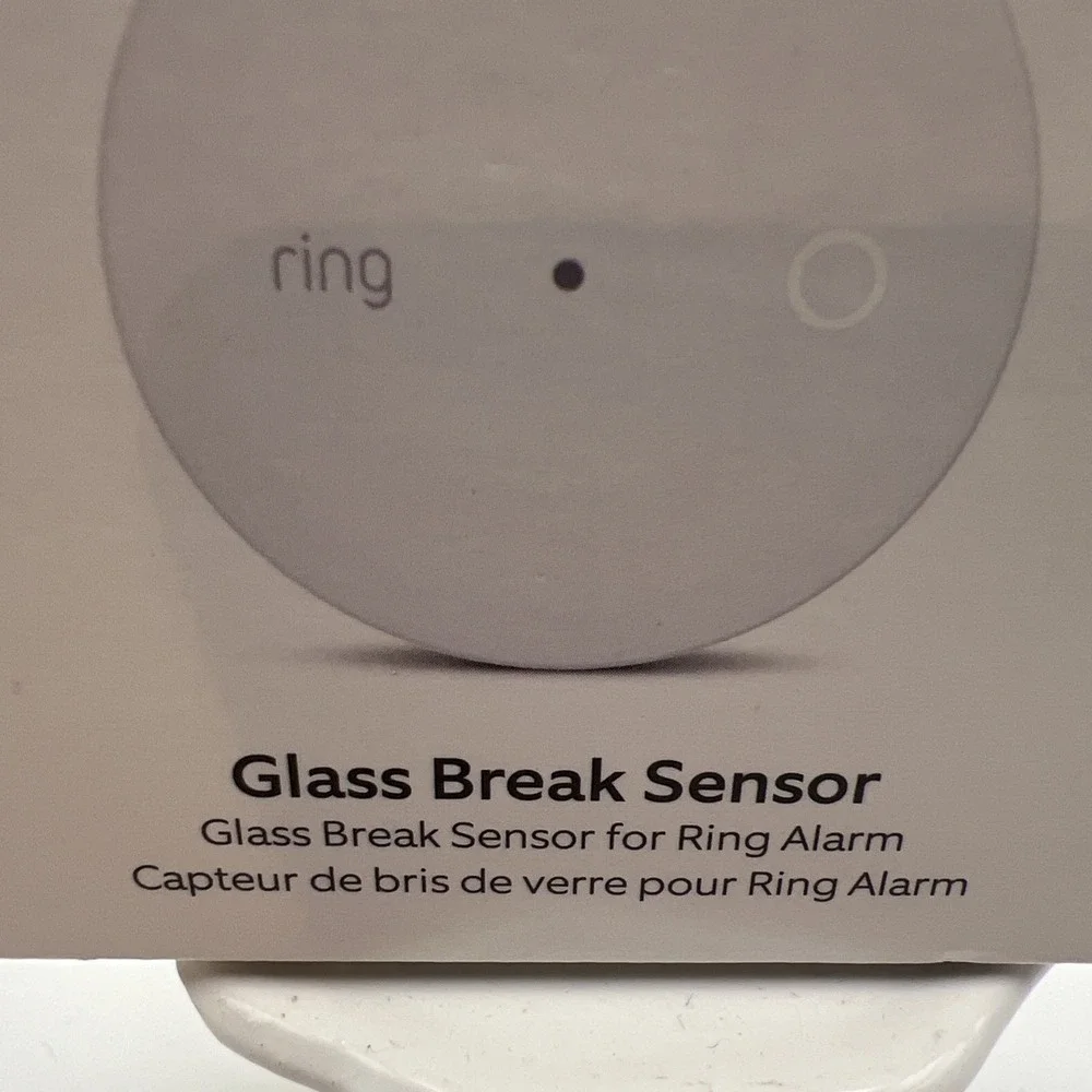Ring Alarm Glass Break Sensor 2-Pack 4AG1S1-0EN0 New